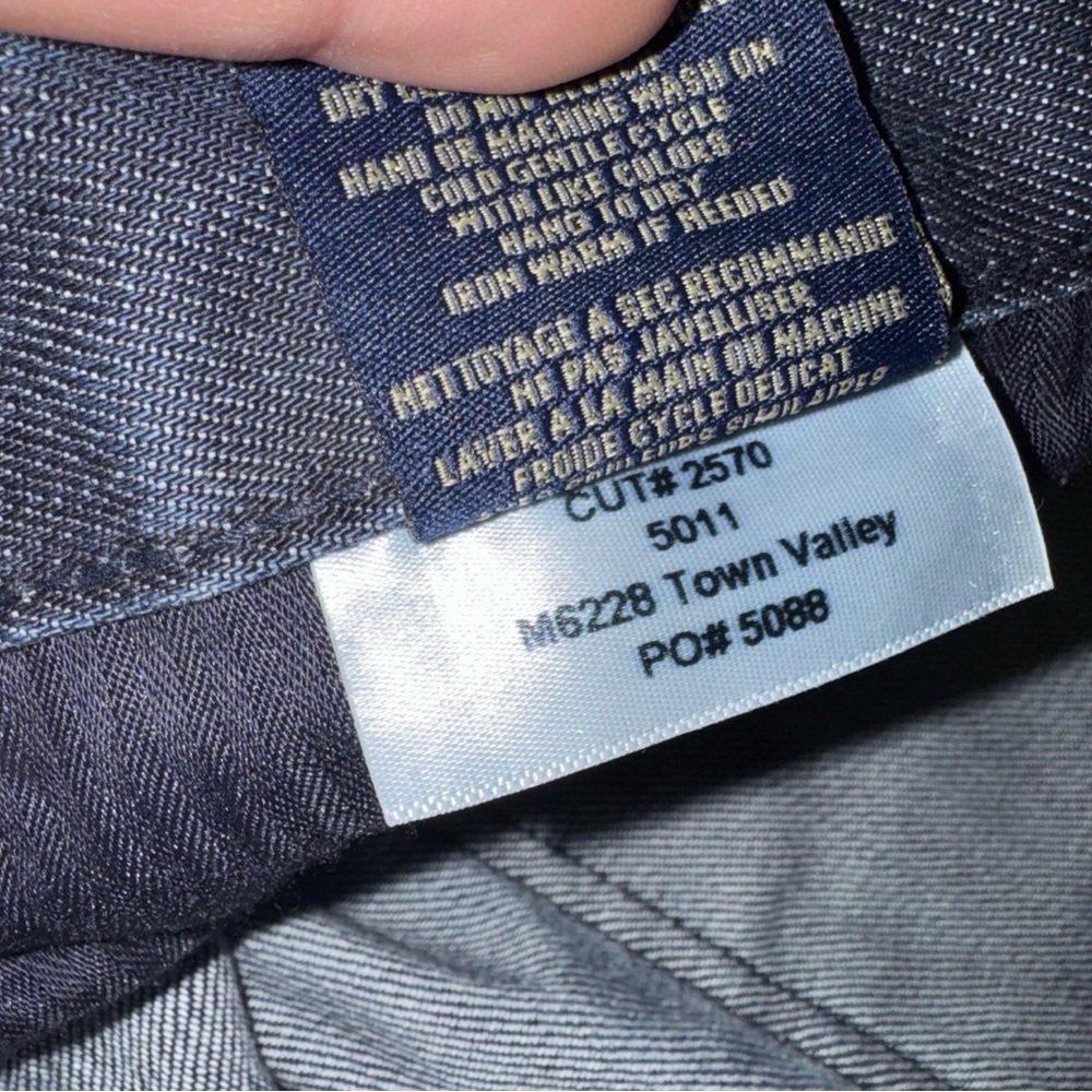 Fidelity Denim Jeans Dark Wash 50-11/40 Preppy - Picture 5 of 6